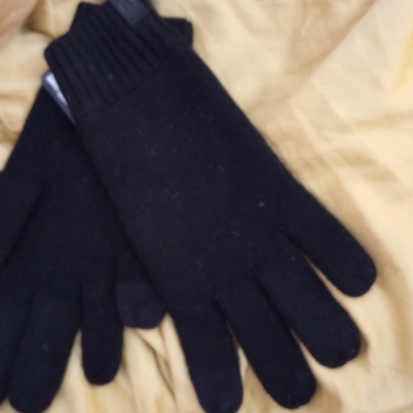 Lululemon Mens Cold Pursuit Merino Wool Tech Gloves Black Nwt - Picture 2 of 8